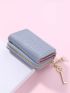Crocodile Embossed Small Wallet