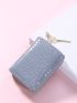 Crocodile Embossed Small Wallet