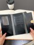 Metal Decor Long Wallet
