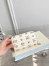 Letter Graphic Small Wallet
