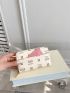 Letter Graphic Small Wallet
