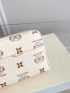 Letter Graphic Small Wallet
