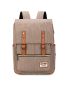 Men Letter Patch Decor Flap Backpack