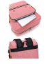 Men Letter Patch Decor Flap Backpack
