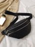 Minimalist Quilted Fanny Pack