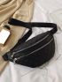 Minimalist Quilted Fanny Pack