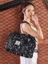 Plant Pattern Travel Bag
