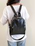 Minimalist Zipper Classic Backpack