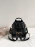 Minimalist Zipper Classic Backpack