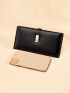 Litchi Embossed Long Wallet