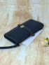 Metal Detail Long Wallet