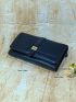 Metal Detail Long Wallet