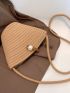 Minimalist Straw Bag
