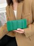 Embossed Detail Long Wallet