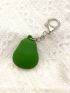 Cartoon Avocado Design Bag Charm Heart Decor Key Ring Cute Bag Purse Car Charm Gift For Friends