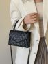 Mini Quilted Flap Square Bag