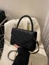 Mini Quilted Flap Square Bag