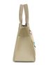 Minimalist Satchel Bag With Bag Charm