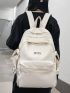 Letter Graphic Functional Backpack