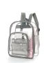 Minimalist Clear Pocket Front Backpack