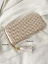 Tassel Decor Straw Bag