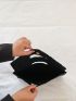 Stitch Detail Flap Square Bag
