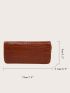 Crocodile Embossed Long Wallet
