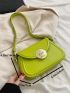 Minimalist Flap Square Bag
