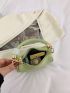 Mini Letter Embossed Hobo Bag
