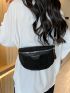 Rhinestone Decor Bum Bag