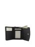 Colorblock Letter Graphic Small Wallet