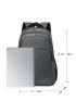 Men Minimalist Zipper Functional Backpack