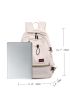 Men Letter Patch Decor Drawstring Front Functional Backpack