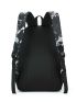Men Letter Graphic Backpack