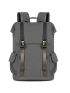 Men Release Buckle Decor Satchel Backpack
