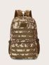 Men Camo Graphic Backpack