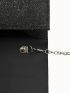 Glitter Flap Square Bag