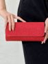Glitter Flap Square Bag