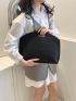 Stitch Detail Square Bag
