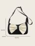Bow Decor Crossbody Bag