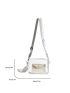 Mini Clear Square Bag With Inner Pouch