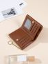Heart Decor Keyring Detail Small Wallet