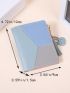 Colorblock Tassel & Cartoon Decor Small Wallet