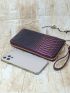 Snakeskin Embossed Long Wallet