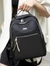 Patch Detail Classic Backpack
