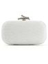Mini Rhinestone Detail Branch Decor Chain Glitter Box Bag