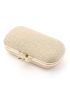 Mini Rhinestone Detail Branch Decor Chain Glitter Box Bag