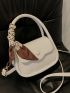 Mini Twilly Scarf Decor Flap Square Bag
