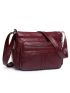 Zip Front Square Bag