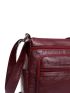 Zip Front Square Bag